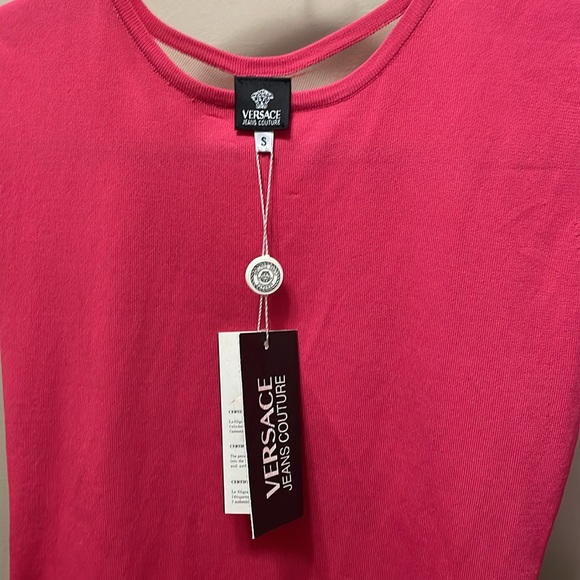 NWT Versace Jeans Couture Blouse Sz S - Picture 5 of 7